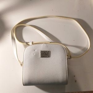 Jessica Moore small white crossbody